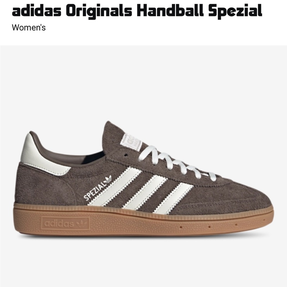 Adidas Spezial Brown Suede Sneakers